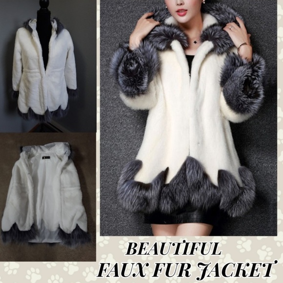 Fhillinuo Jackets & Blazers - FAUX FUR COAT💞